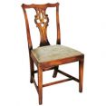 Batheaston Chippendale Carved and Fretted Sidechair