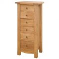 Toulouse Tall Chest with 6 Drawers, 40mm Top