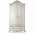 Ivory Double Wardrobe with Drawer
