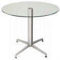 Modena Glass 90cm Table