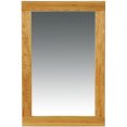 Paris Oak Small Wall Mirror