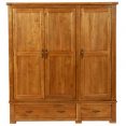 Hanover Triple Wardrobe with Drawers