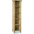 Windsor Narrow Bookcase, 4 Shelves, 30mm Top