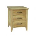 Windsor 3 Drawer Side Table, 30mm Top