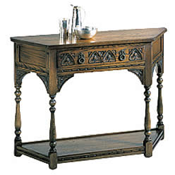 Old Charm 2379 Canted Console Table