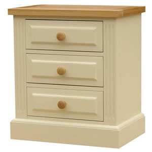  Chatsworth 3 Drawer Bedside