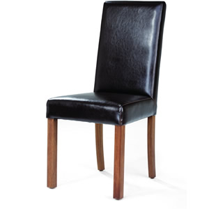 Escana Dark Leather Chair