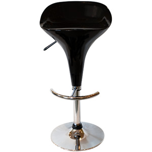  HND Gas Lift Bar Stool, Black