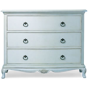 Willis & Gambier Ivory 3 Drawer Low Chest