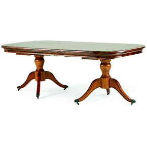 Lille Twin 8-10 Seater Pedestal Table