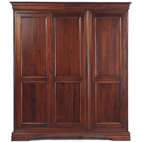 Louis Philippe Triple Fitted Wardrobe
