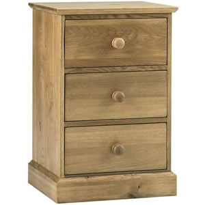  Berlin 3 Drawer Tall Bedside