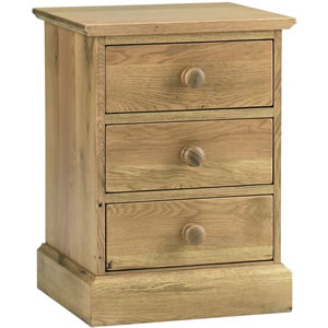  Berlin 3 Drawer Bedside