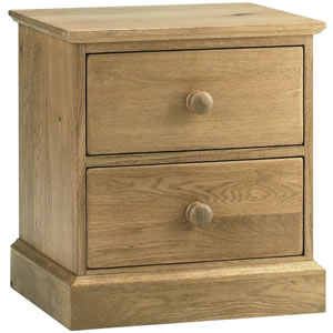 Berlin 2 Drawer Bedside