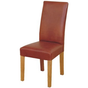 Ardennes Paris Leather Chair, Light Brown