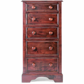 Rio Narrow 5 Drawer Chest