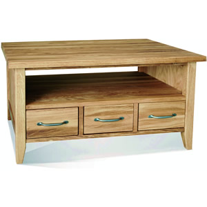 Telnita Windsor Coffee Table, 3 Drawers