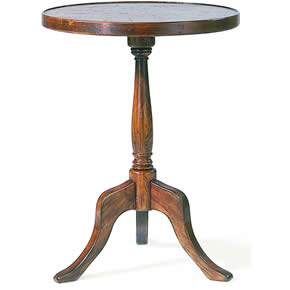 Willis & Gambier Vintage Oak Round Lamp Table