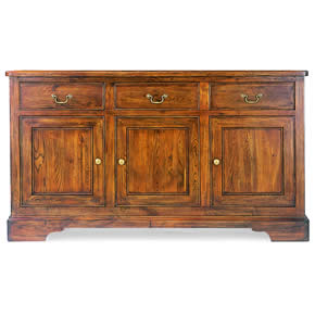 Vintage Oak Wide Sideboard
