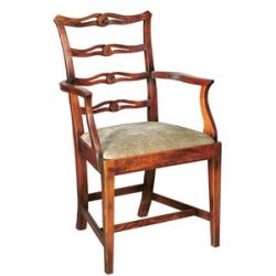 Batheaston Chippendale Ribbon Back Armchair