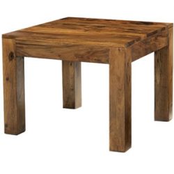 Quebec Dark Lamp Table