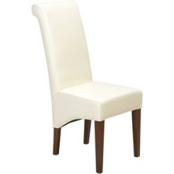 Quebec Dark Beige Leather Chair