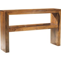 Quebec Dark Console Table