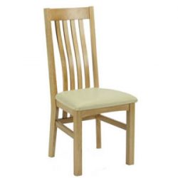 Harrington Dining Chair, Fabric Seat
