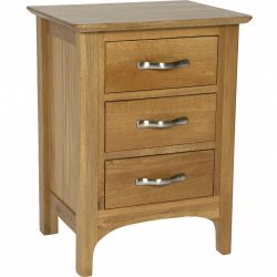 Paris Oak 3 Drawer Chest