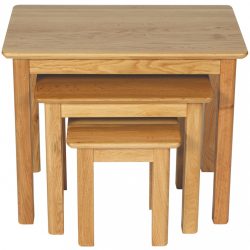 Paris Oak Nest Of Tables