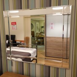 Britannia Britannia Silver Mirror, 122cm X 97cm