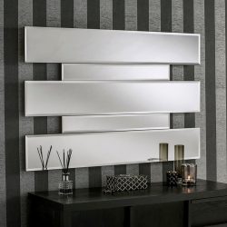 Britannia Silver Panelled Mirror