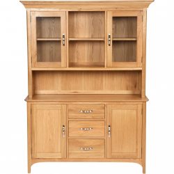 Paris Oak Large Sideboard + Glazed Top