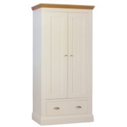 Coelo Narrow Wardrobe With Drawer