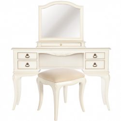 Paris Dressing Table, Mirror & Stool