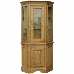 Laval Glazed Corner Cabinet