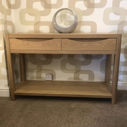 Stockholm 2 Drawer Console Table