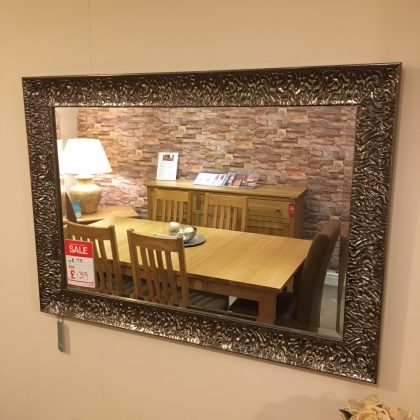 Britannia Grey Mirror