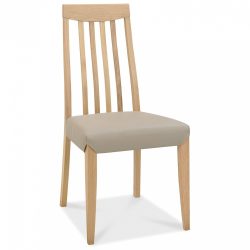 Bentley Designs 8101-09SB-GR Bergen Tall Slat Back Chair