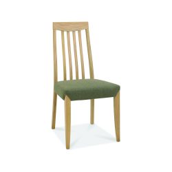  Hampshire Tall Slat Back Chair, Black Gold