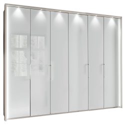 Kensington Bi-folding 6 Door Wardrobe