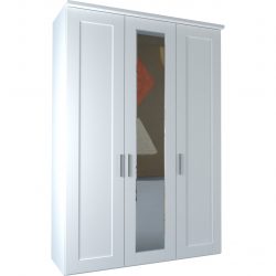 Charlton 3 Door Wardrobe With Mirror