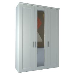 Charlton 3 Door Wardrobe With Mirror