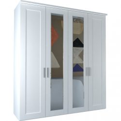Charlton 4 Door Wardrobe With Mirrors