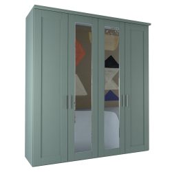 Charlton 4 Door Wardrobe With Mirrors