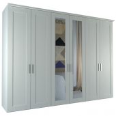 Charlton 6 Door Wardrobe With Mirrors