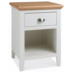 Bentley Designs 8005-71 Hampstead 1 Drawer Nightstand