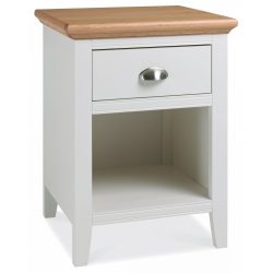 Bentley Designs 8006-71 Hampstead 1 Drawer Nightstand