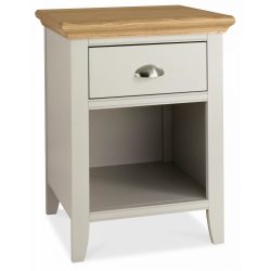Bentley Designs 8007-71 Hampstead 1 Drawer Nightstand