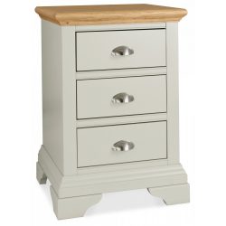 Bentley Designs 8007-73 Hampstead 3 Drawer Bedside